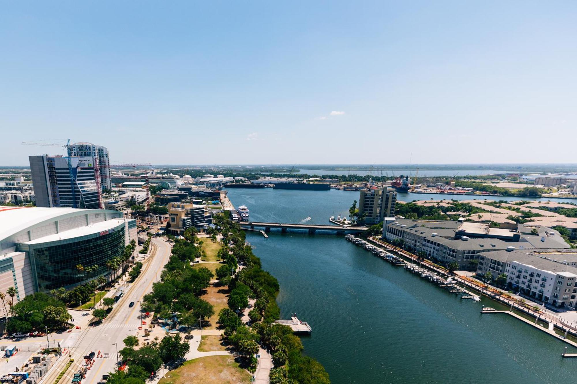 Готель Tampa Marriott Water Street Екстер'єр фото